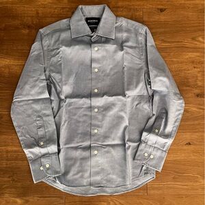 Bonobos Light Gray Button-Up Dress Shirt
